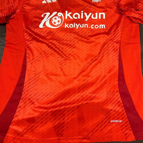 ENGLAND Premier AFC NOTTINGHAM FOREST FC JERSEY Sz M,L,XL,2XL New by Adidas - Picture 5 of 6